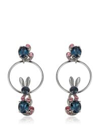 Mawi | Blue Bunny Love Earrings | Lyst