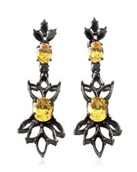 Iosselliani | Black All That Jewelry! Demi Hollow Earrings | Lyst