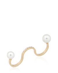 Maria Francesca Pepe | Metallic Orbital Double Ring | Lyst