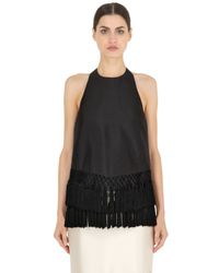 Cameo | Black Firestone Halter Top | Lyst