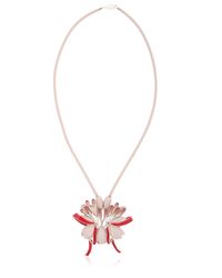 EK Thongprasert | Purple Swarovski Crystals Silicone Necklace | Lyst