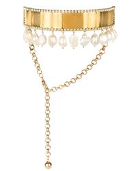 Shourouk | Metallic Tabatha Necklace | Lyst