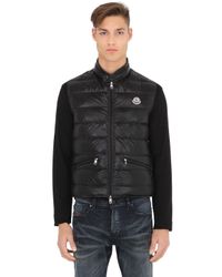 Moncler | Black Gui Quilted Nylon Down Vest for Men | Lyst