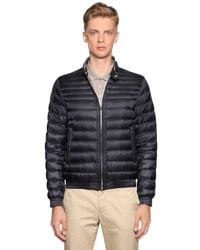 Moncler | Blue Garin Lightweight Nylon Down Jacket for Men | Lyst
