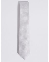 Marks & Spencer Multicolor Jacquard Tie for men