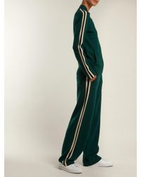 Pantalon de jogging en laine Race Track Bella Freud en coloris Green