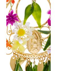 Mercedes Salazar | Multicolor Fiesta Flower Earrings | Lyst