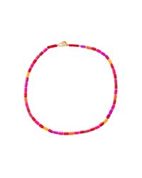 Roxanne Assoulin Extremely Pink U-tube Necklace