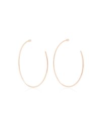 Beaufille | Pink Pistol 14k Rose Gold Hoops | Lyst