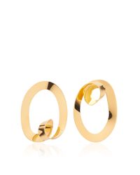 Marni | Metallic Old Gold Earrings | Lyst