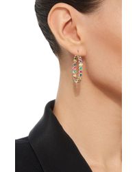 Alison Lou | Multicolor Twister Hoops | Lyst