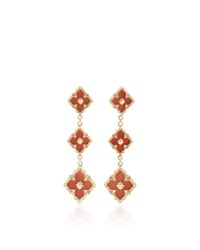 Buccellati | Opera Red Jasper Pendant Earrings | Lyst