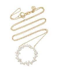 Sydney Evan | Metallic Cocktail Circle Necklace | Lyst