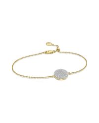 Monica Vinader | Metallic Ava Disc Bracelet | Lyst