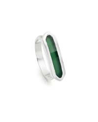 Monica Vinader | Green Baja Ring | Lyst