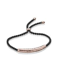 Monica Vinader | Metallic Esencia Friendship Bracelet | Lyst