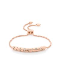 Monica Vinader | Metallic Esencia Scatter Chain Bracelet | Lyst