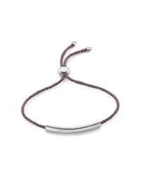 Monica Vinader | Metallic Esencia Fine Corded Friendship Bracelet | Lyst