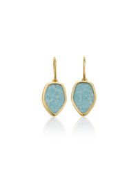 Monica Vinader | Metallic Atlantis Flint Drop Earrings | Lyst