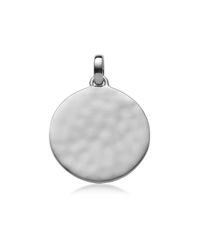 Monica Vinader | Metallic Siren Medium Round Pendant | Lyst