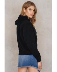 NA-KD Black Girlboss Hoodie