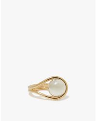 Pamela Love | Metallic Large Lasso Ring | Lyst