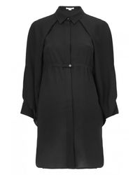 Alexander Wang - Black Batwing Cape Dress - Lyst