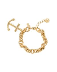 Lyst Kate Spade New York Anchors Away Bracelet In Metallic Gallery