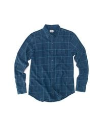 Faherty Brand - Blue Ventura Sport Shirt for Men - Lyst
