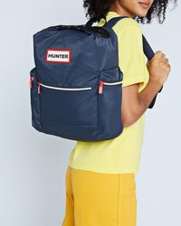 Hunter Blue Original Top Clip Backpack - Nylon