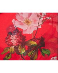 Ted Baker Red Berry Sundae Print Tie Waist Cover Up