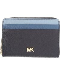 Michael Kors Wallet For Women On Sale in Blue - Lyst