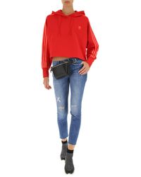 Sweatshirt for Women Adidas en coloris Red