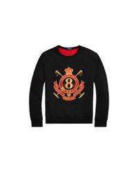 polo ralph lauren lunar sweatshirt lyst browse stores