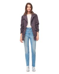 Rebecca Taylor - Purple La Vie Stretch Twill Military Coat - Lyst