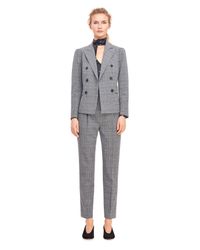 Rebecca Taylor - Gray Modern Check Blazer - Lyst