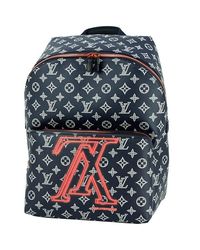 Louis Vuitton Backpack Kim Jones Monogram Ink Up Side Down Navy Pink Metal [new] in Blue - Lyst