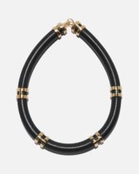 Lizzie Fortunato - Double Take Necklace In Black - Lyst