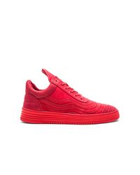Filling Pieces Red Nine-Five Low Top Sneakers for men