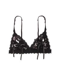 Hanky Panky | Black After Midnight Peek-a-boo Bralette | Lyst