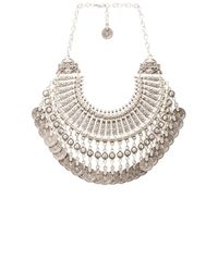 Natalie B. Jewelry | Metallic Fit For A Queen Statement Collar | Lyst