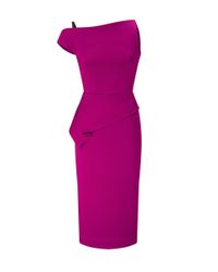 Roland Mouret - Pink Rawlings Dress - Lyst