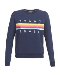 Tommy Hilfiger Blue Tjw Rainbow Tommy Sweatshirt