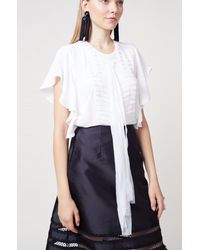 Sachin & Babi - White Babi Blouse Ivory - Lyst