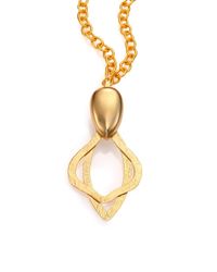 Stephanie Kantis | Metallic Plush Pendant | Lyst