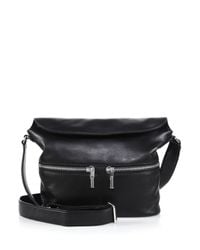 Elizabeth and James | Black James Small Crossbody Hobo Bag | Lyst
