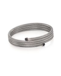 John Hardy | Metallic Classic Chain Black Sapphire & Sterling Silver Small Multi-row Coil Bracelet | Lyst