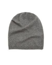 Saks Fifth Avenue | Gray Cashmere Slouchy Hat for Men | Lyst