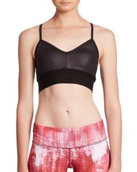 Alo Yoga | Black Aria Sports Bra | Lyst