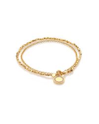 Astley Clarke | Metallic Biography White Sapphire Cosmos Beaded Friendship Bracelet | Lyst